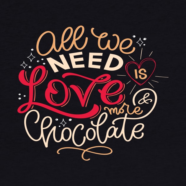 All We Need Is Love And More Chocolate by ProjectX23Red